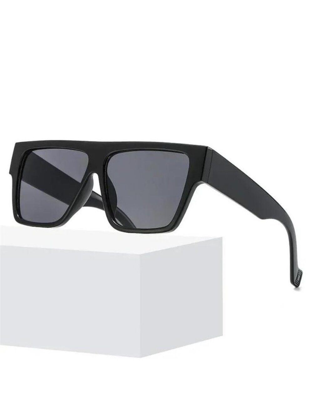 Retro Rectangle Sunglasses - Picture 2 of 5